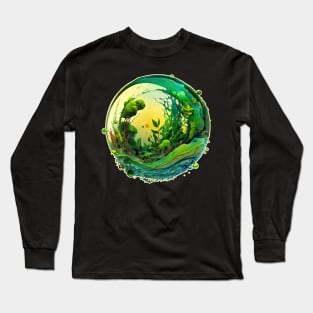 World in a Glass Long Sleeve T-Shirt